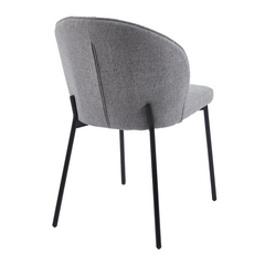 Trinata Dining Chair - Dark Grey