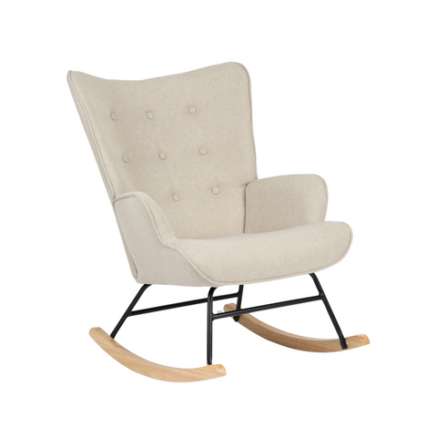 Rocking Chair Nicol - Beige