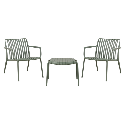 Upurata Lounge Set - 3 pcs. (Green)