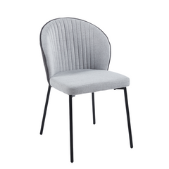 Trinata Dining Chair - Grey / Dark Grey Back