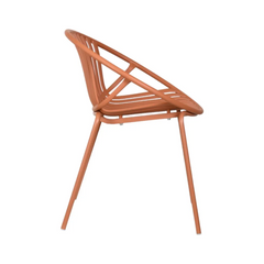 Olca Relax Armchair - Terracotta