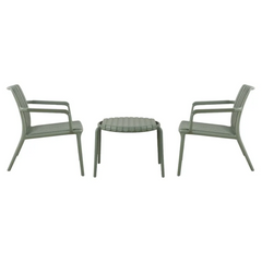 Upurata Lounge Set - 3 pcs. (Green)