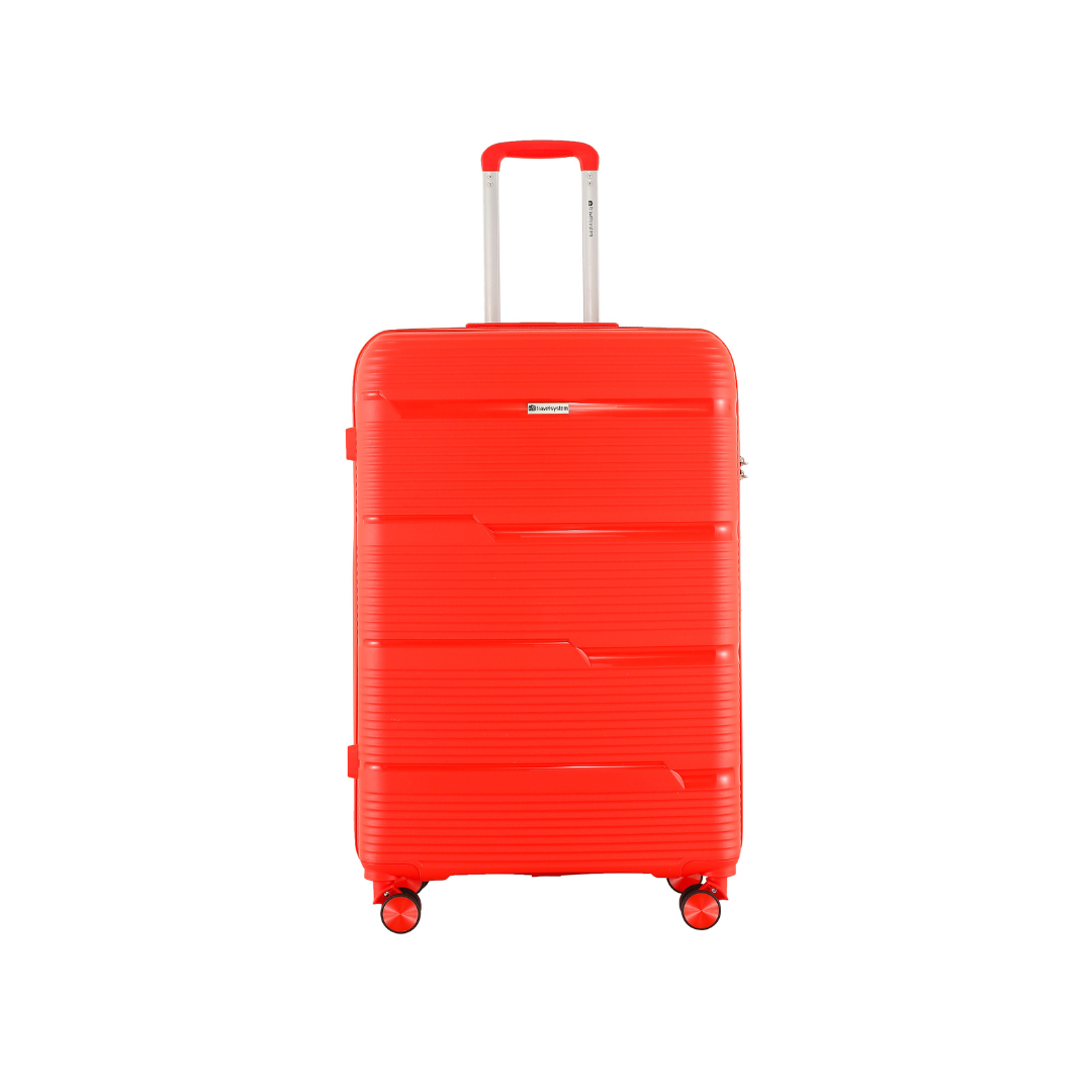 Travel Luggage - Orange Red 24"