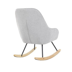 Rocking Chair Georgiana - Grey