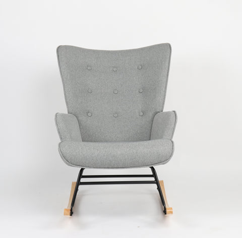 Rocking Chair Nicol - Grey