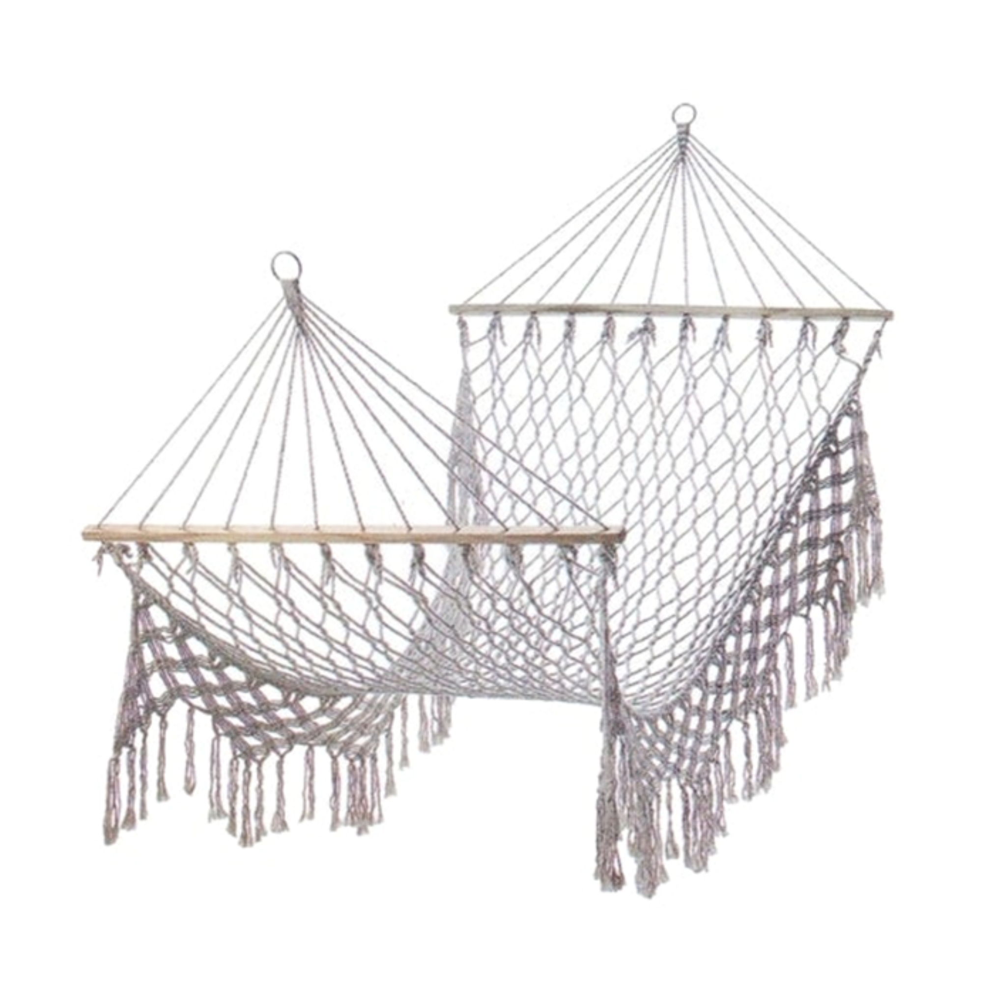 Fringe Hammock - Beige