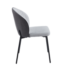 Trinata Dining Chair - Grey / Dark Grey Back