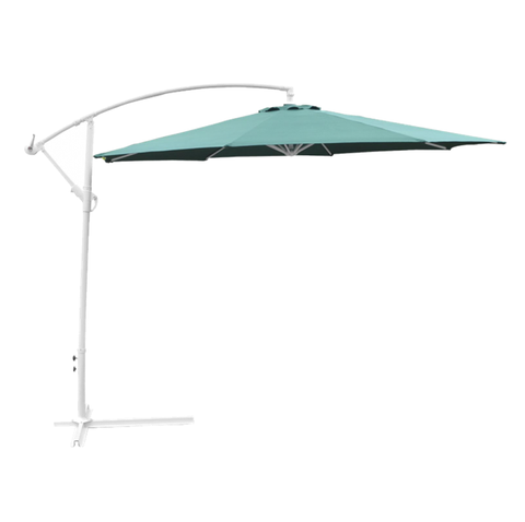 Banana Hanging Umbrella - Dark Green / White Tube