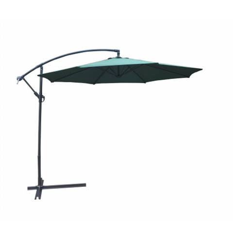 Banana Hanging Umbrella - Green / Grey Tube